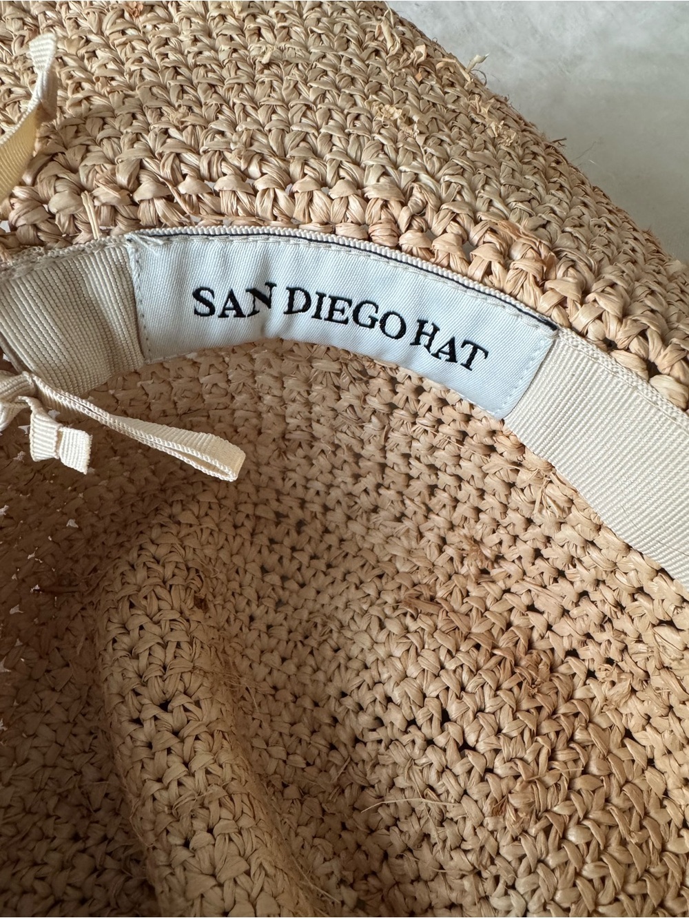 Raffia Cowgirl Sun Hat - Picture 8 of 8